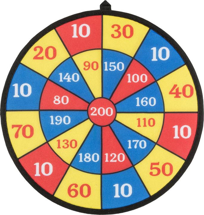 Actual product image Idena Velcro ball dart game w. 4 velcro balls, ca.35cm