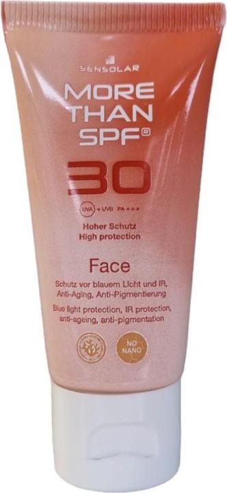 Produktbild Sensolar more than spf Face Creme mit Anti-Aging LSF30 Fl 20 ml (Sonnencreme, SPF 30, 20 ml, 33 g)