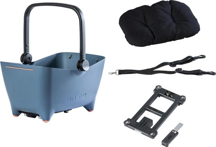 Image du produit Basil Panier de bicyclette pour chien Buddy pour porte-bagages (28 l)