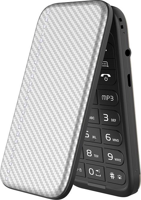 Immagine prodotto Energizer Telefono Flip Diamonds E282scd Sv (2.80", 2 Mpx, 4G)