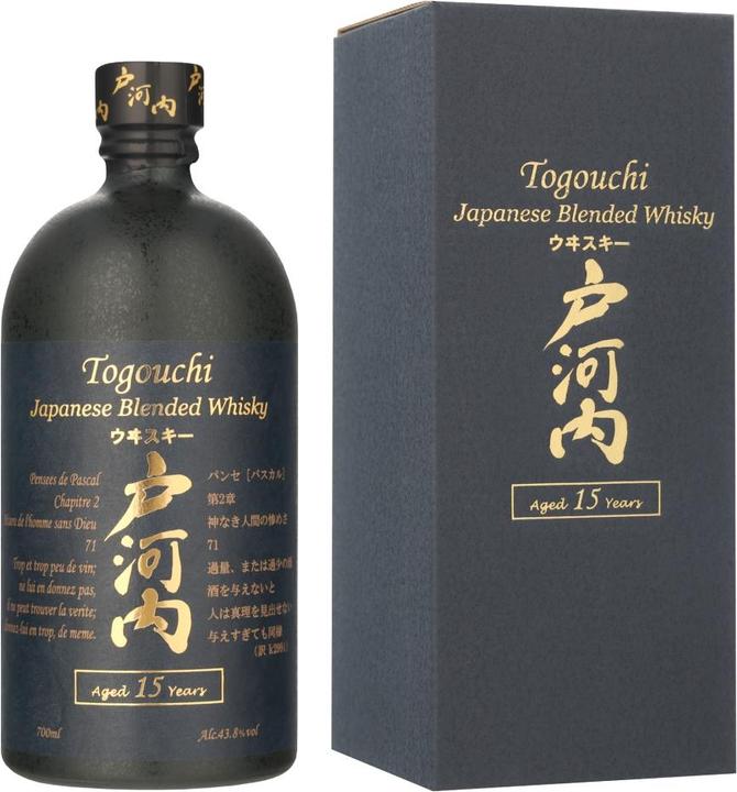 Actual product image Togouchi 15 Years (Blended Whisky, Japanese whisky, 1 x 70 cl)