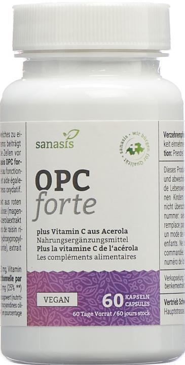 Actual product image Sanasis OPC Forte (60 Piece, Capsules, 150 g)