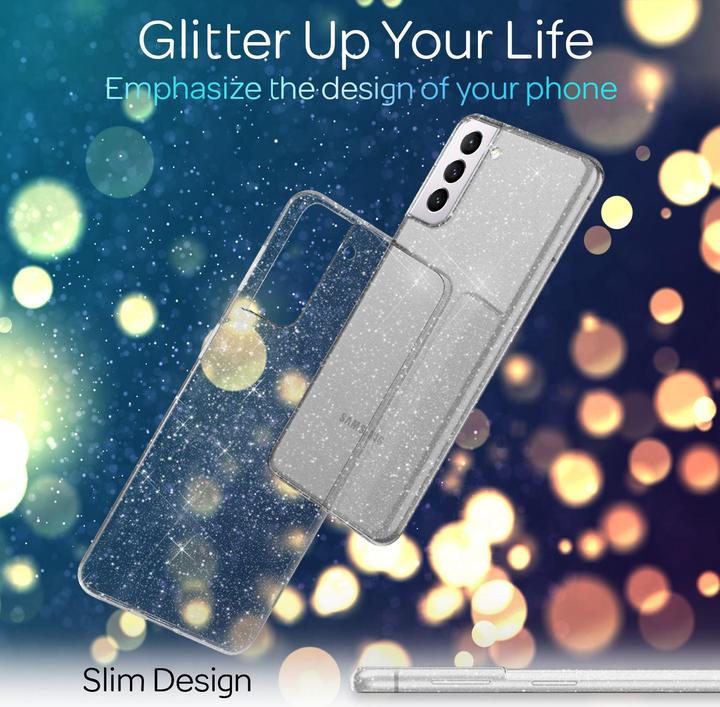 Produktbild Nalia Glitter Handyhülle (Samsung Galaxy S21+)