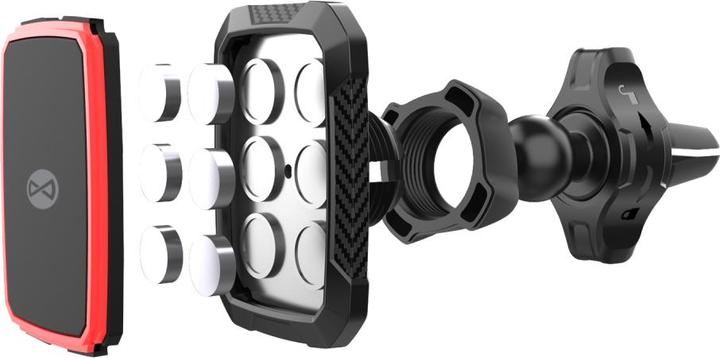 Image du produit Forever support de voiture pour bouche d'aération MH-260 magnétique noir