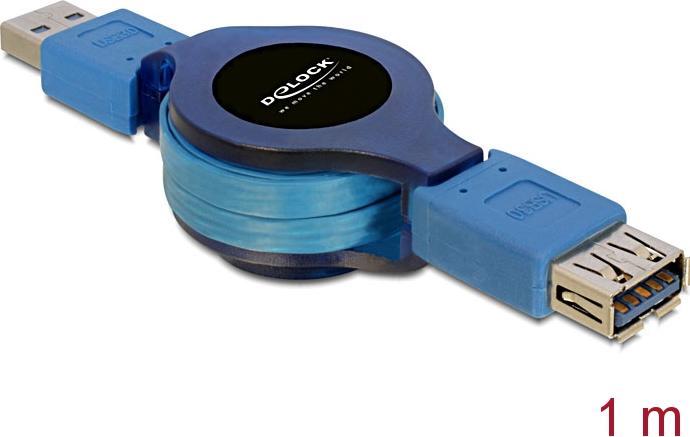 Produktbild Delock USB-Verlängerungskabel (1 m, USB 3.0)