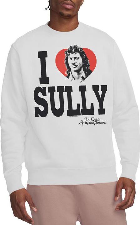 Immagine prodotto Dr. Quinn, Medicine Woman I Heart Sully Felpa Adulto Unisex (L)