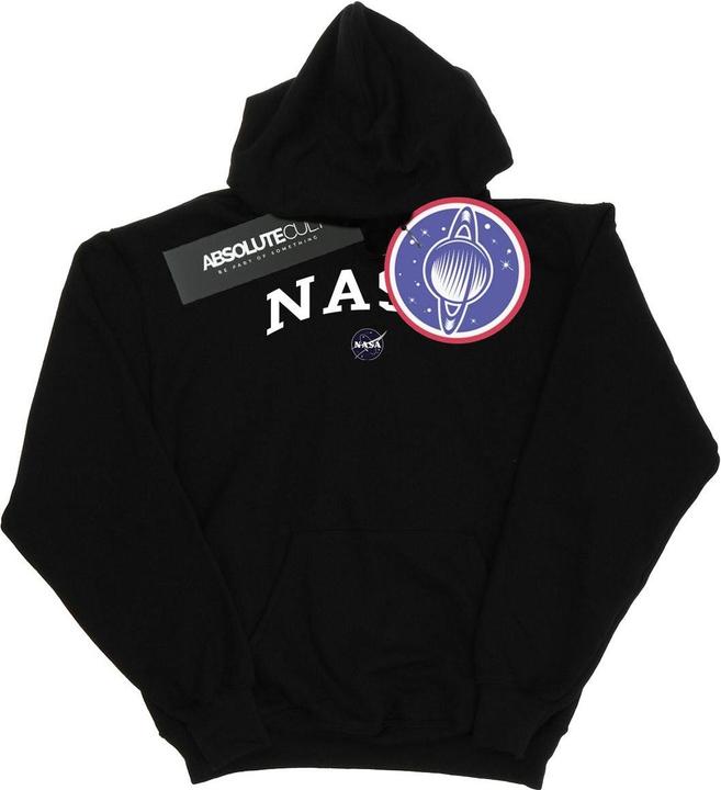 Nasa Collegiate Logo Kapuzenpullover (M)