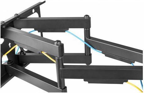 Produktbild Deltaco ARM-0261 TV mount (100") Black (Wand, 100", 85 kg)