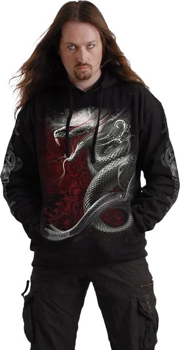 Immagine prodotto Spiral Felpa con Cappuccio Serpente Gotico Adulto Unisex (M)