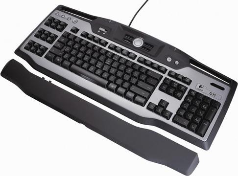 Actual product image Logitech G11 Gaming Keyboard, CH layout (CH, Cable)
