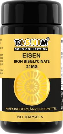 Tasnim Eisenbisglycinat (60 Stück, Kapseln)