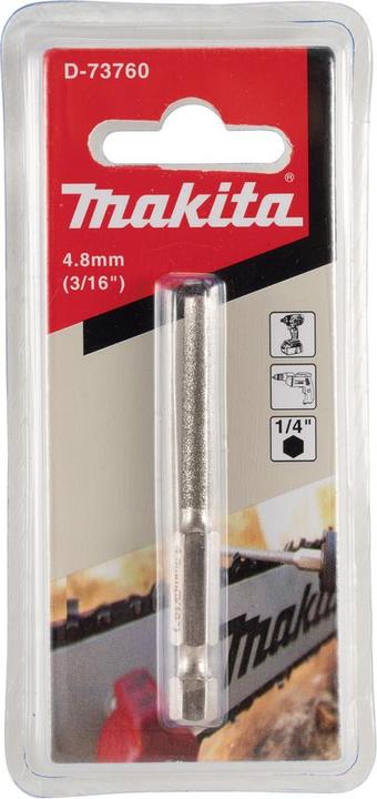 Actual product image Makita Round file 4.8mm 1/4″ (110 mm)
