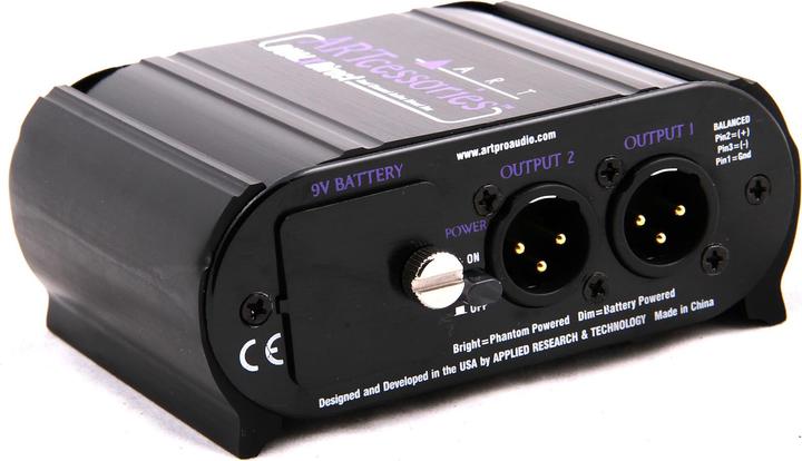 Actual product image ART DualXDirect (DI box)