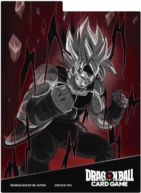 Actual product image Dragon Ball Fusion World Official Card Case + Sleeves Set 01 - Bardock