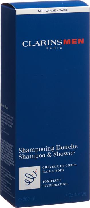 Produktbild Clarins Shampooing Douche Men (200 ml, Flüssiges Shampoo)