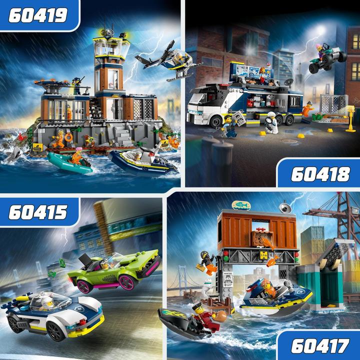 Image du produit LEGO 60418 Camion de police avec laboratoire (60418, LEGO City)