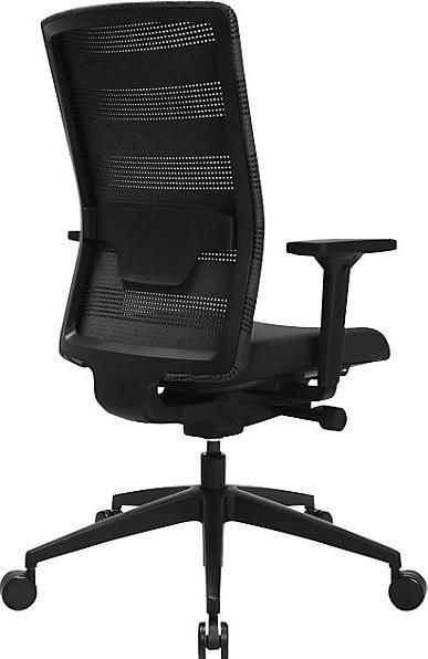Immagine prodotto Topstar Sedia girevole da ufficio SITNESS AirWork, con braccioli regolabili, nero.