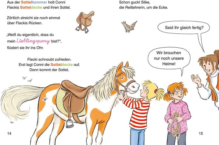Produktbild Lesespass mit Conni: Conni und das wilde Pony (Deutsch, Herdis Albrecht, Julia Boehme, 2019)