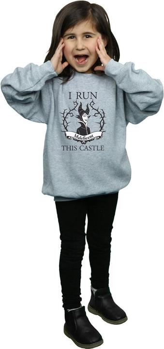 Produktbild Maleficent I Run This Castle Sweatshirt Mädchen (128)
