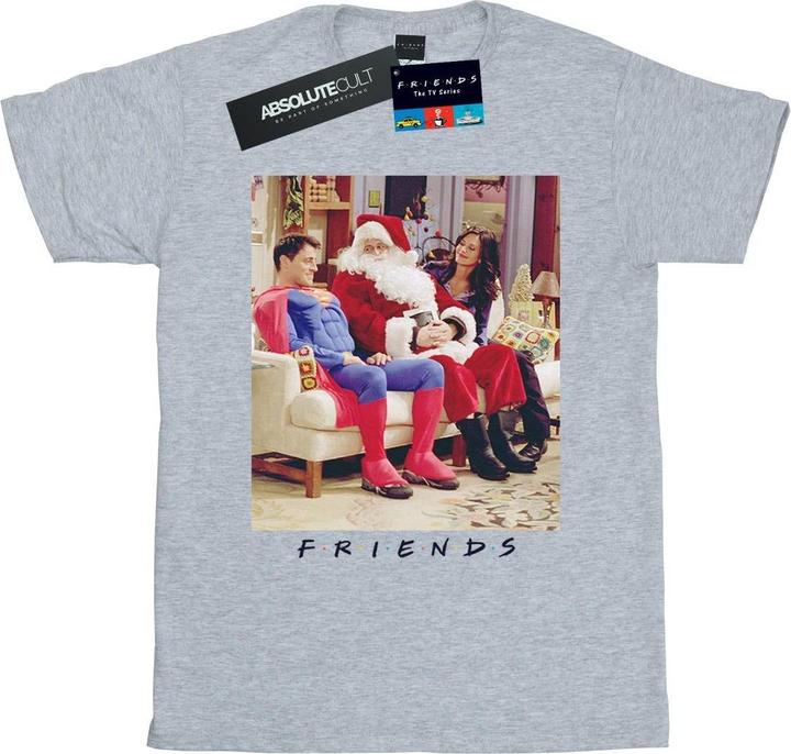 Friends Superman And Santa TShirt (M)