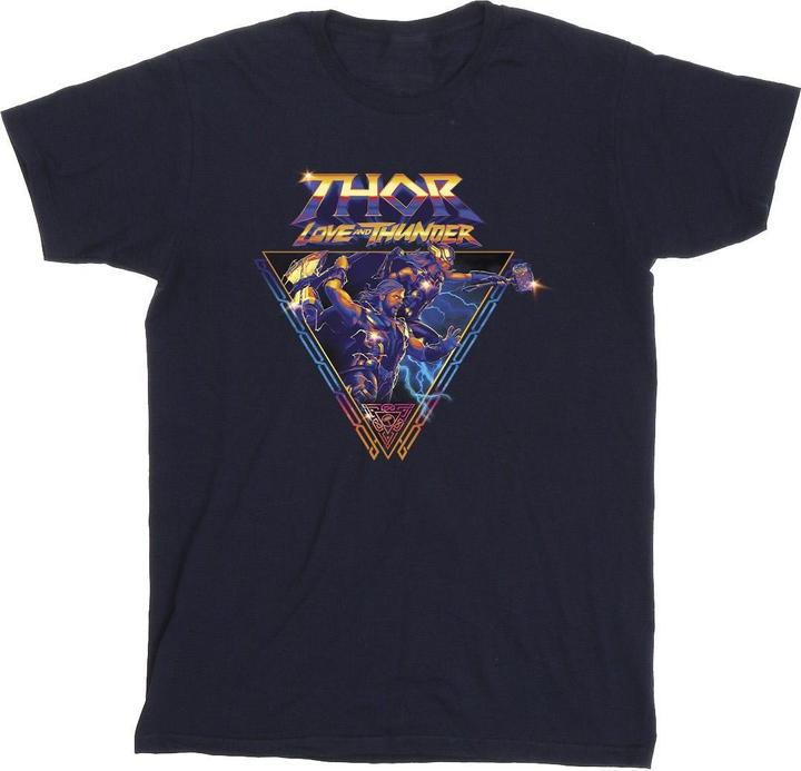 Produktbild Thor Love And Thunder Logo Triangle TShirt Jungen (152, 158)