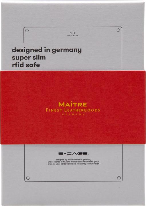 Maître Kartenetui Birkenfeld C-Four E-Cage SV8