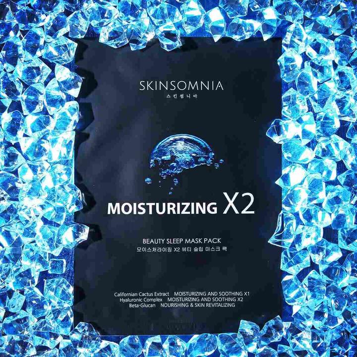 Immagine prodotto Skinsomnia Confezione di maschere idratanti X2 per il sonno di bellezza (28 ml)