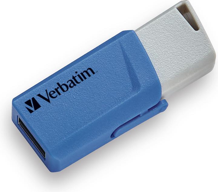 Actual product image Verbatim USB flash drive 2x 32GB 3.2 Store'n Click Gen1 red/blue external retail (32 GB, USB-A)