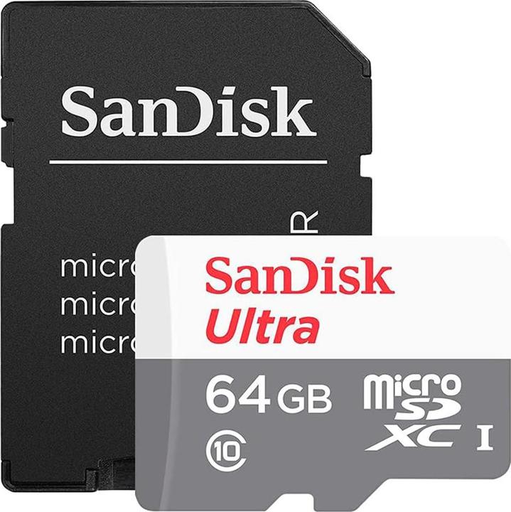 Image du produit SanDisk Ultra Lite microSDXC (64 Go, microSDXC, U1, UHS-I)