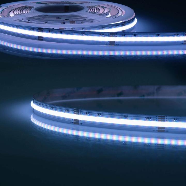 Image du produit Isoled LED AQUA COB RGB+WW Linear Flexband, 24V, 20W, IP68, 896 LED/m (89600 cm)
