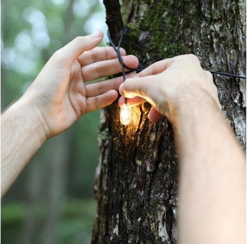 Actual product image Luci Solar Light String