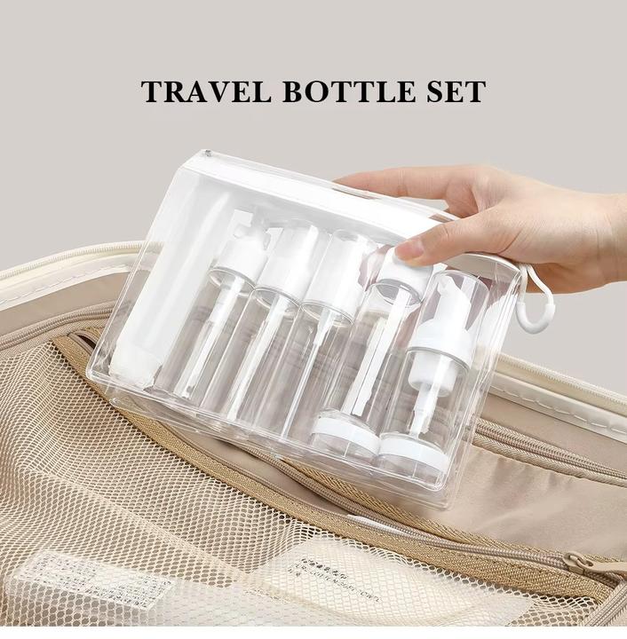 Immagine prodotto Swissdetector Bottiglie Da Viaggio Trasparenti (Sacchi liquidi)