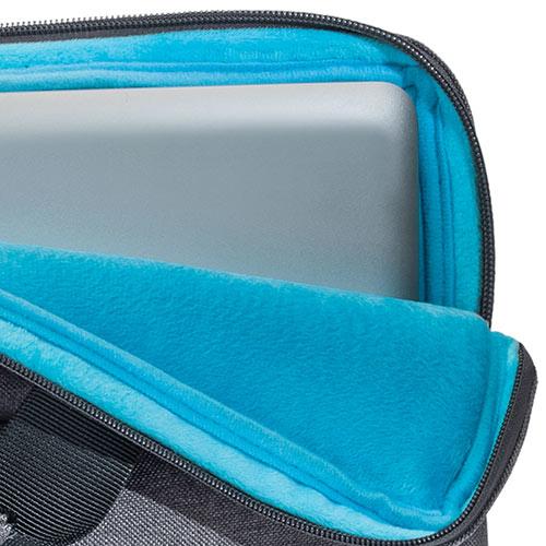 Produktbild Pedea Fashion Notebook Tasche 33,8cm 13,3Zoll mit Zusatzfach, grau (13.30", Universal)