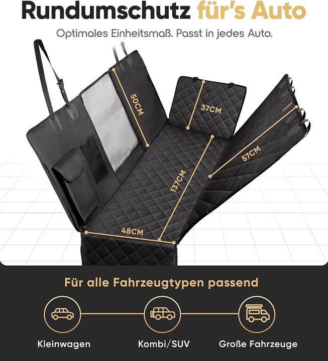 Produktbild Heldenwerk Rückbankschondecke für Hunde