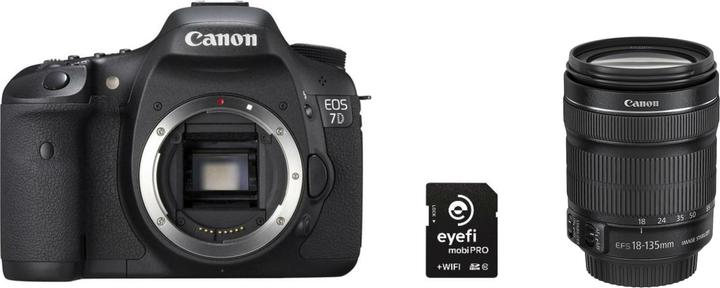 Produktbild Canon 7D II 18-135mm f/3.5-5.6 IS STM inkl. gratis Eye-Fi-SD-Karte