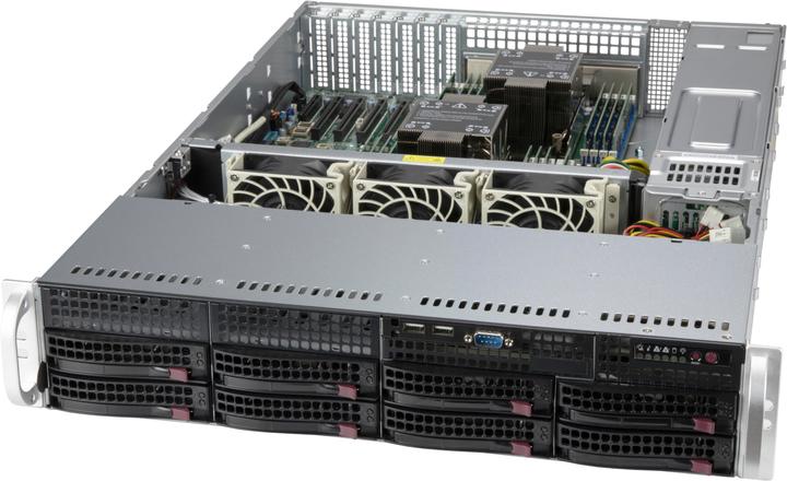 Supermicro Enclosure SuperChassis CSE-825BTQC-R1K23LPB Black