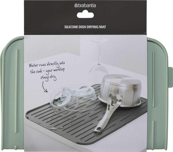 Image du produit Brabantia Tapis d'égouttage Côté évier Vert clair