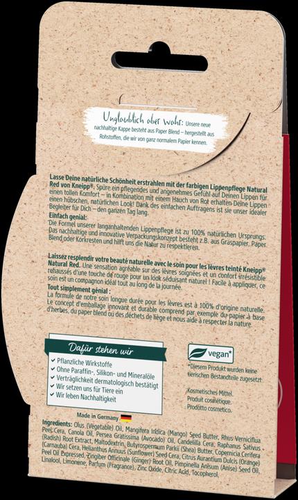Immagine prodotto Kneipp Colore cura delle labbra rosso (cura delle labbra colorata)