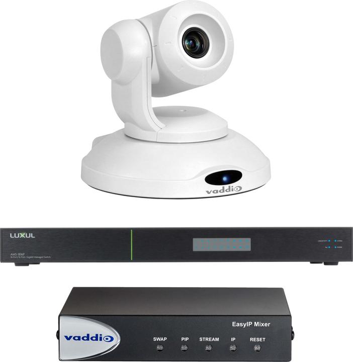 Produktbild Vaddio EasyIP Mixer Base Kit Videokonferenzsystem 2,38 MP Eingebauter Ethernet-Anschluss