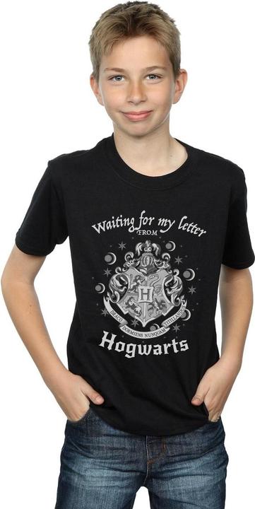 Jungen warten auf meinen Brief Hogwarts TShirt aus Baumwolle