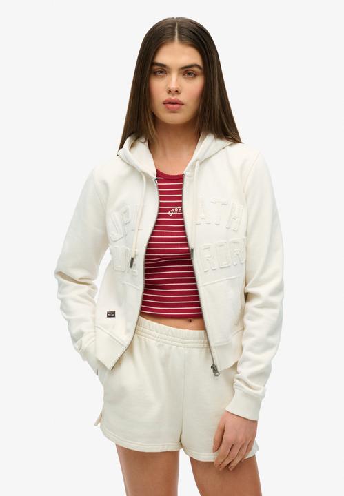 Immagine prodotto Superdry Kurzes Athletic Essentials Hoodie mit Reissverschluss (12)