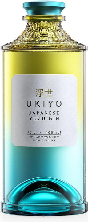 Ukiyo Gin japonais au yuzu (1 x 70 cl)