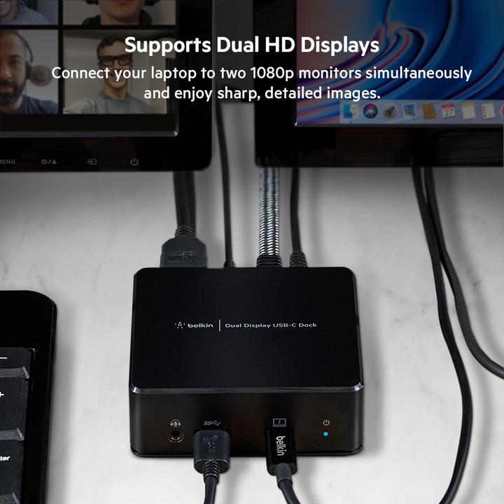Image du produit Belkin INC002vfBK (USB-C, 3 Ports)