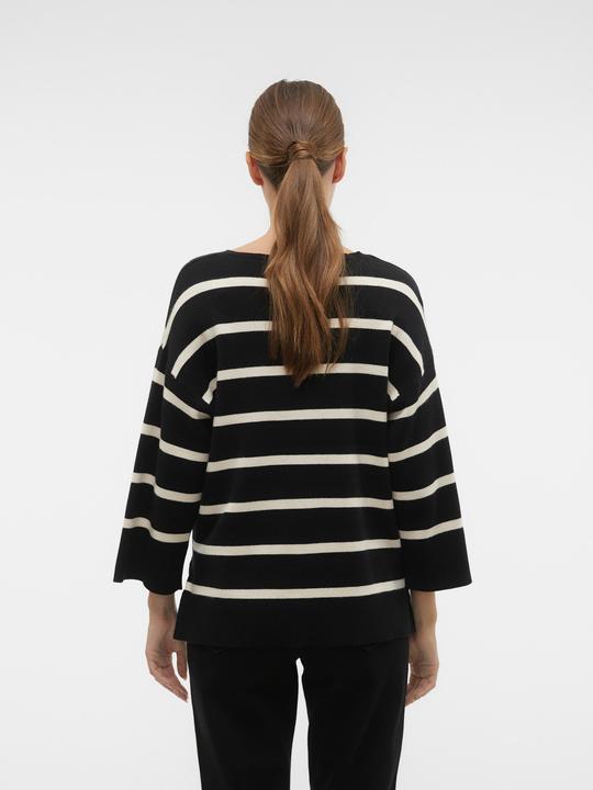 Produktbild Vero Moda V-Ausschnitt Tief angesetzte Schulter Pullover Strickpullover (XS)