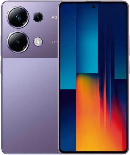 Xiaomi Poco M6 Pro (512 Go, Purple, 6.67", Double SIM hybride, 64 Mpx, 4G)