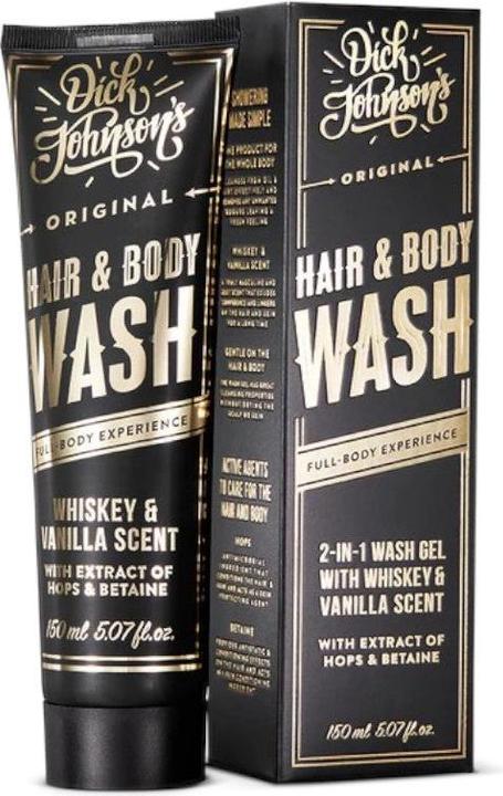 Actual product image Dick Johnson Hair & Body wash (150 ml)