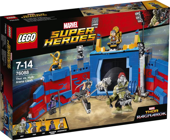 Produktbild LEGO Thor gegen Hulk – in der Arena (76088, LEGO Marvel)