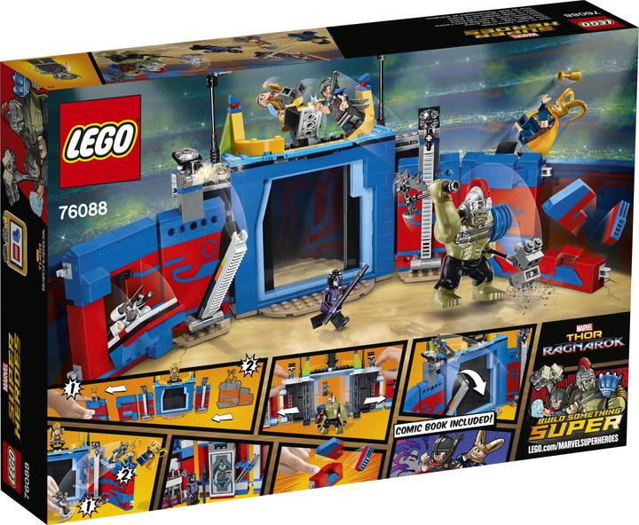 Produktbild LEGO Thor gegen Hulk – in der Arena (76088, LEGO Marvel)
