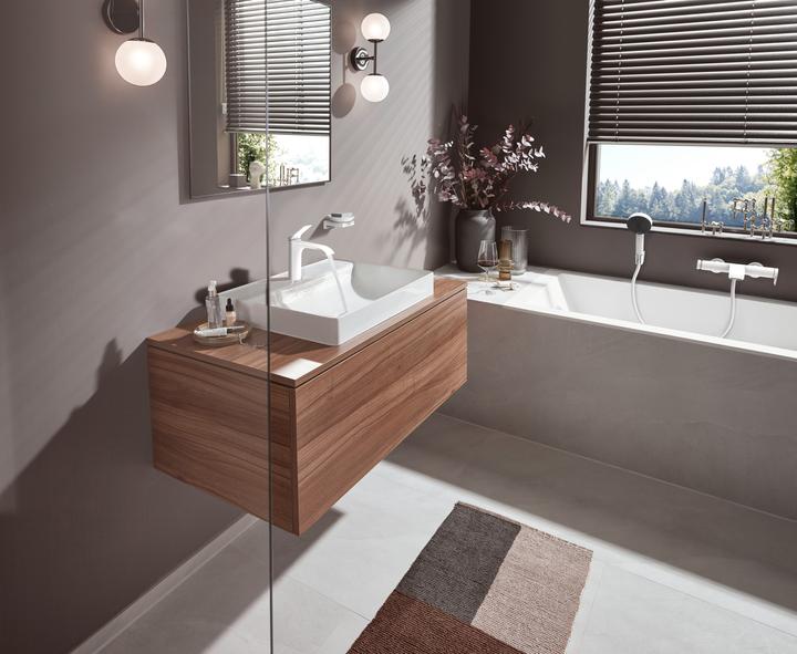 Produktbild hansgrohe AddStoris Seifenhalter, Wandmontage, mattweiss