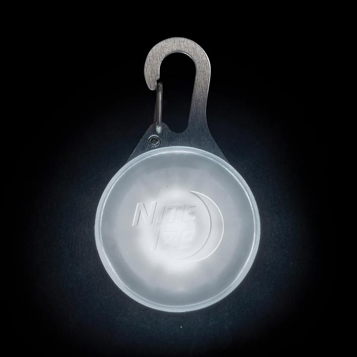 Produktbild Nite Ize SpotLit wiederaufladbare Karabinerhakenlampe - weiss